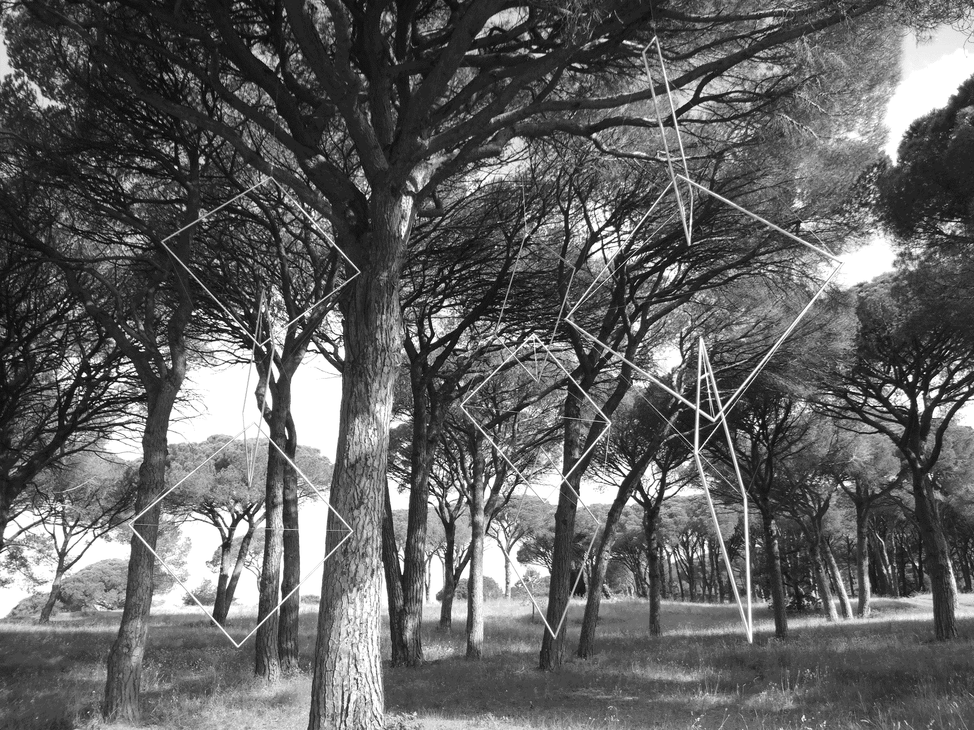 Ludovic_Regnault_The Hanging Theorem_1, 2024, Aluminium & Stainless Steel